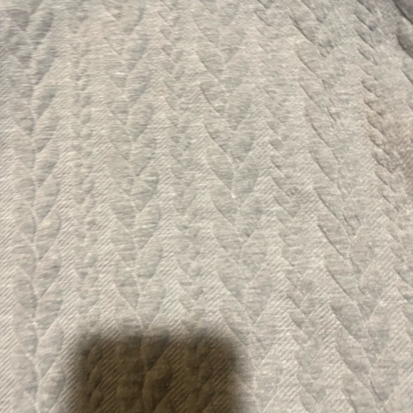 J. Crew GREY Cable-Knit Cowl Sweater size XL - Picture 4 of 5